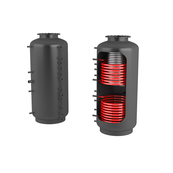 Akumulační nádrž 3000l s izolací MT2, d1250 +DN32